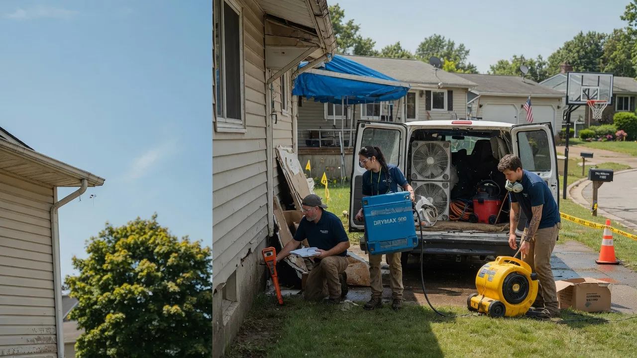 Ceiling Leak Cleanup in Salem, NE near me